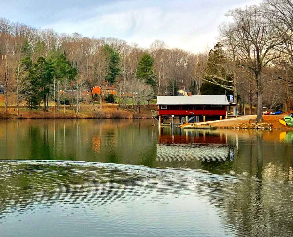 House on the lake