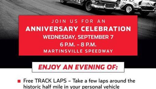 We are proud of our area heritage and  being home to the Martinsville Speedway
