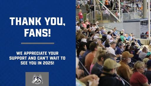 Thank you Mustangs for great summer night fun