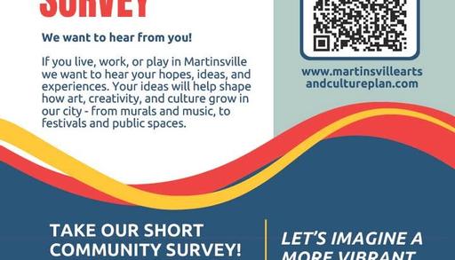 Help shape the future of arts and culture in our community by sharing your ideas!