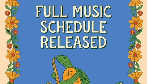 Rooster Walk schedule is out