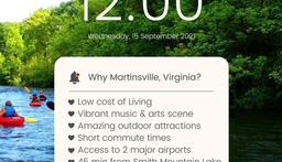 Here are just a few reasons to Move to Martinsville! Visit www