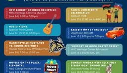 Don't miss this weekend's events!